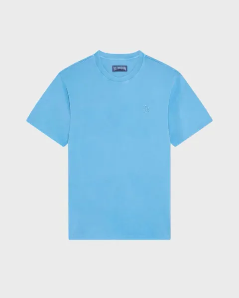 Vilebrequin Men Mineral Dye Cotton T-shirt