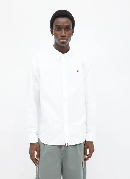 Ape Head One Point Oxford Shirt