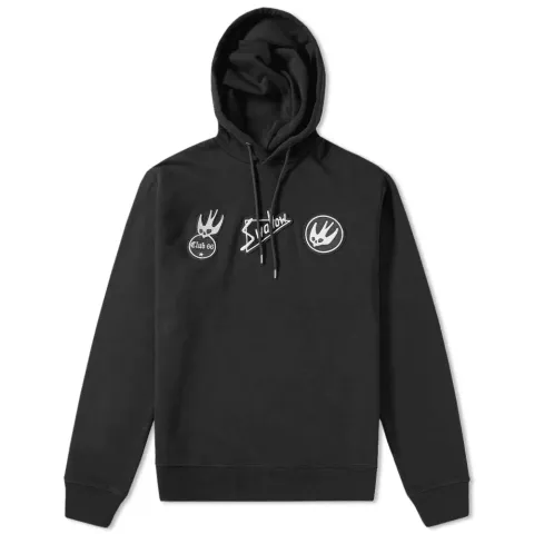 McQ by Alexander McQueen Swallow Patch Hoody