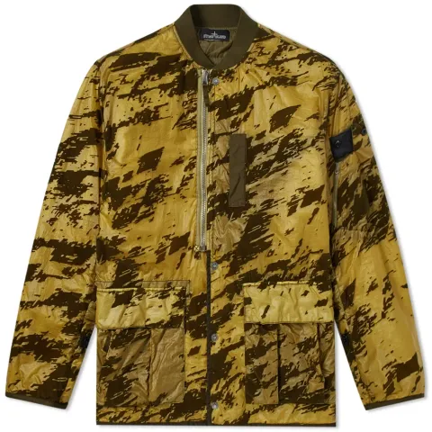 Lucid Flock Garment Dyed Bomber Jacket