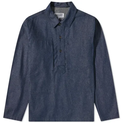 Washed Denim AR Overshirt
