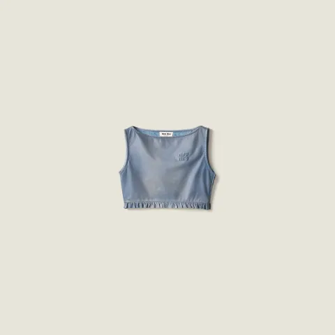Nappa leather top
