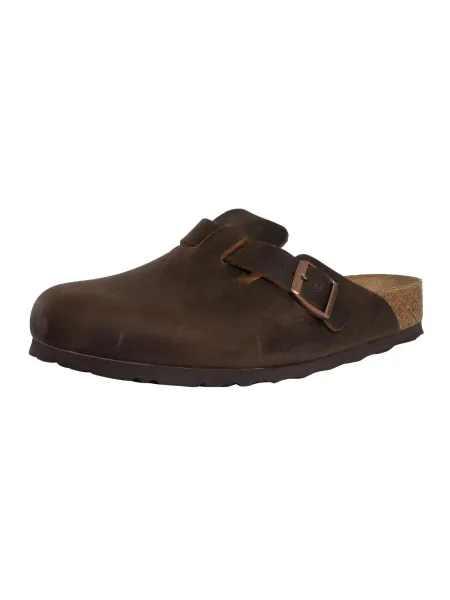 Birkenstock Boston Leather Clogs