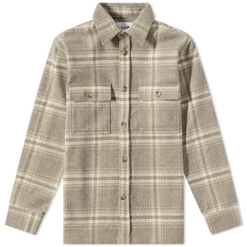Soren Check Wool Overshirt