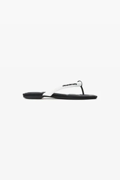 JENNA TUBULAR FLAT THONG SANDAL