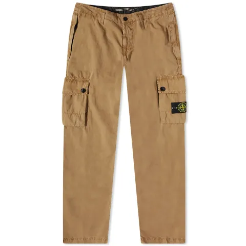 Brushed Cotton Canvas Cargo Pant