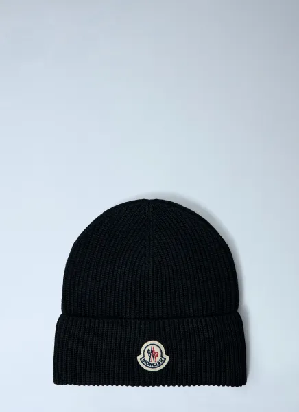 Logo Motif Beanie Hat