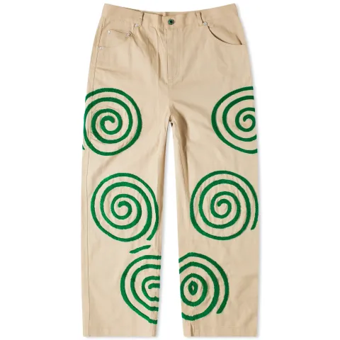 Swirls Twill Pant