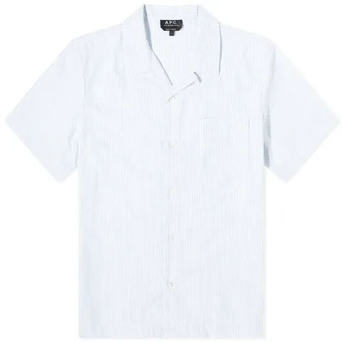 A.P.C. Lloyd Stripe Vacation Shirt