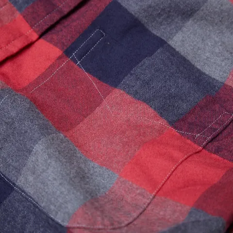 Indigo Plaid Shirt