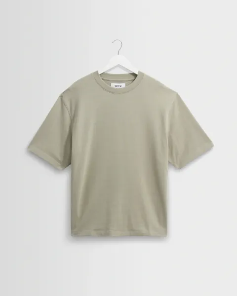 Milton - Light Sage Organic Emorised Cotton t-Shirt