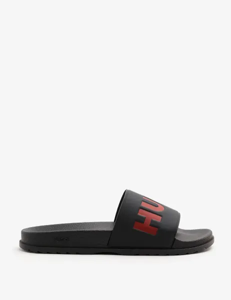 HUGO Logo Sliders Black Mix