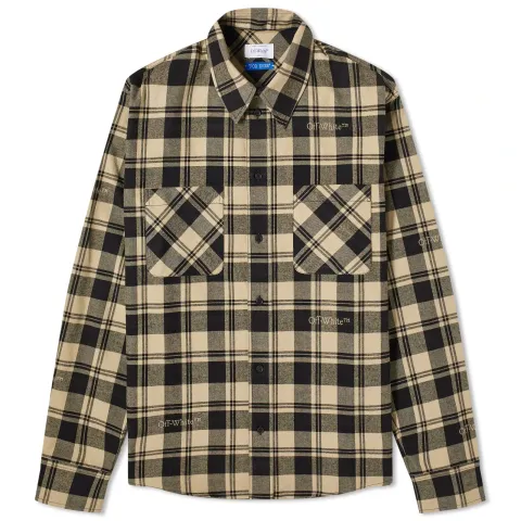 Logo Check Flannel Shirt