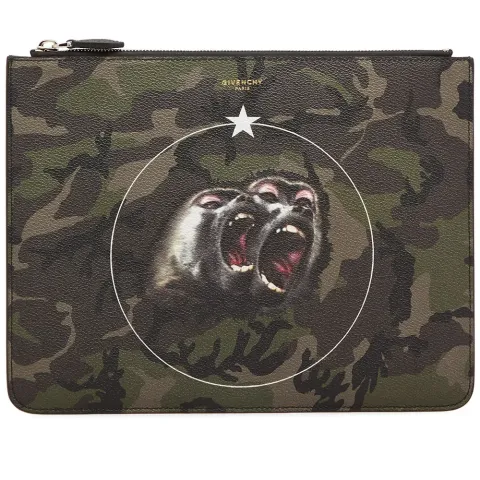 Large Monkey Brothers Zip Pouch