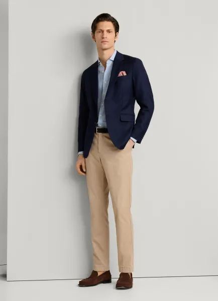 Slim Fit Kensington Stretch Cotton Chino