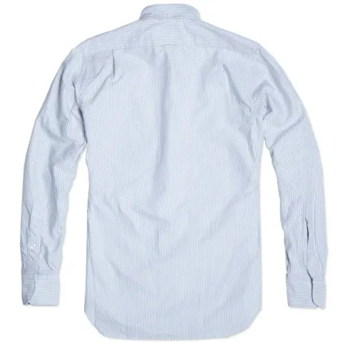 Classic Button Down Stripe Oxford Shirt