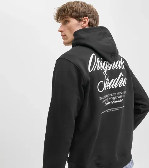 Men's Black Original Studios Hoodie