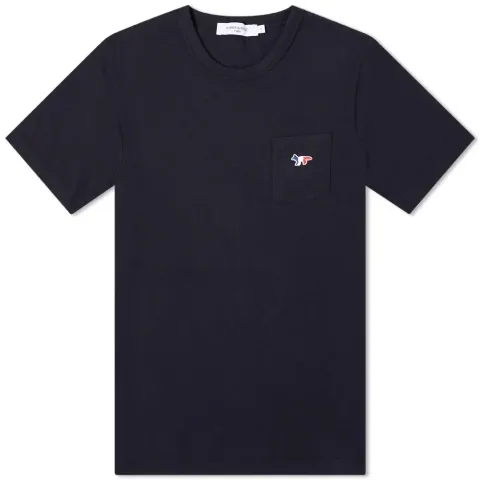 Tricolor Fox Patch T-Shirt