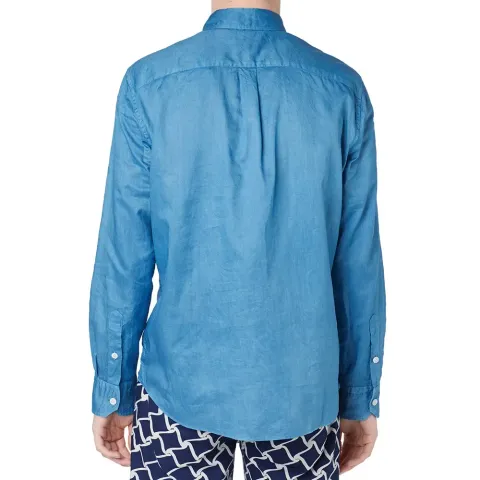 Indigo Dyed Cutover Shirt