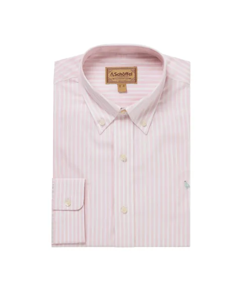 Schöffel Country Holme Striped Shirt - Mauve Blush