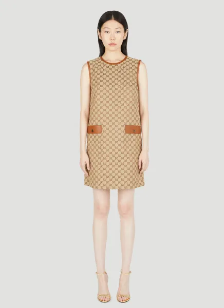 GG Supreme Canvas Dress
