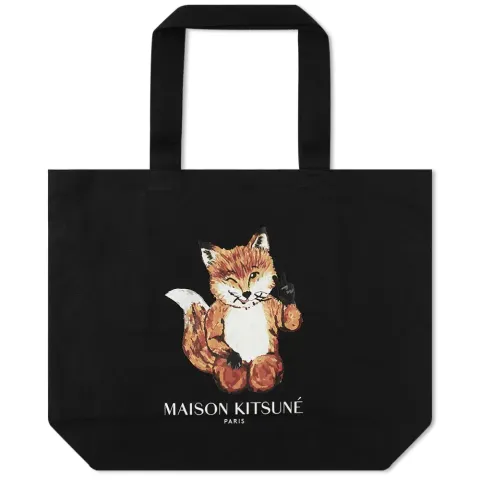 Maison Kitsuné All-Right Fox Classic Tote Bag