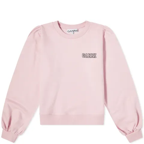 Puff Shoulder Crew Sweat