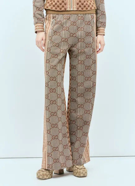 GG Jersey Jacquard Track Pants