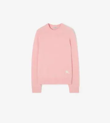 Cashmere Sweater in Peony pink