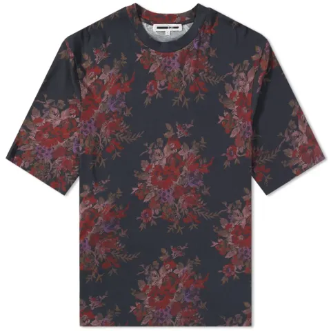 McQ Alexander McQueen Floral Print Tee