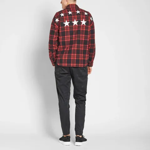 Arch Star Flannel Check Shirt