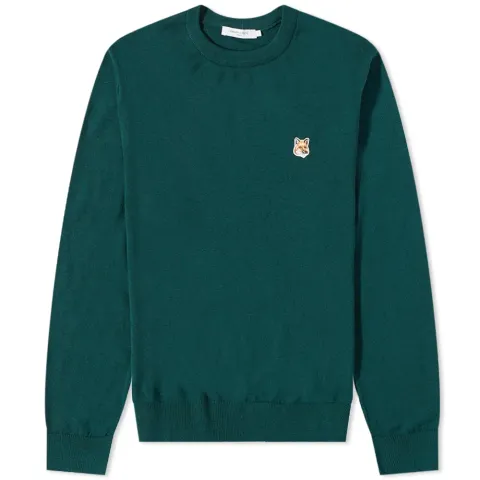 Fox Head Patch Classic Crew Neck Knit