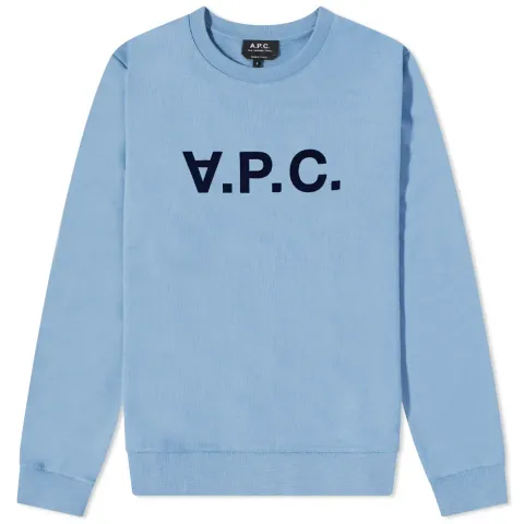 A.P.C Vpc Logo Crew Sweat