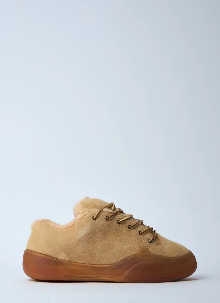 Suede Vamp Skate Sneakers