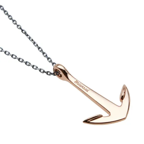 Rose Anchor Necklace