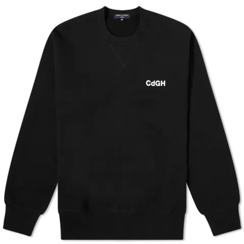 Comme Des Garcons Homme Logo Crew Sweat