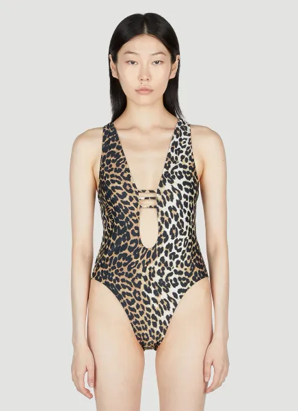 Leopard Print Swimsuit
