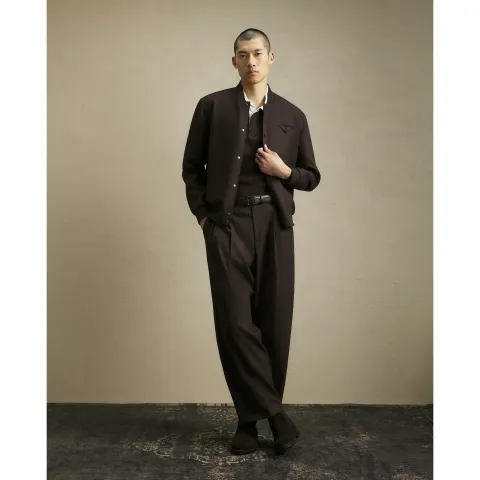 River Island Wide Fit Twill Trousers