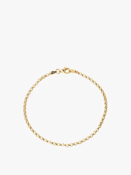 Tilly Sveaas Belcher Chain Bracelet 18kt gold
