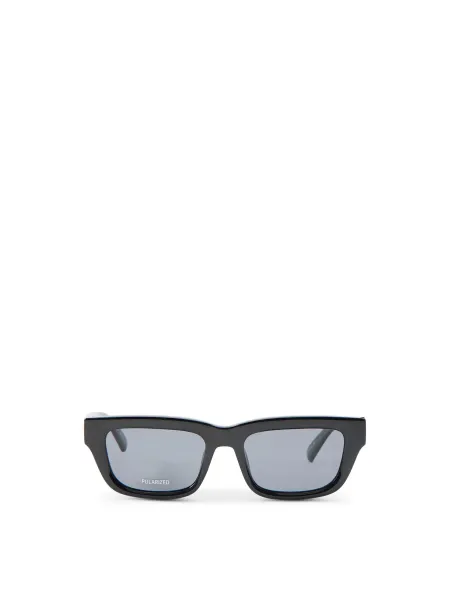 Le Specs Le Castle Rectangle Sunglasses