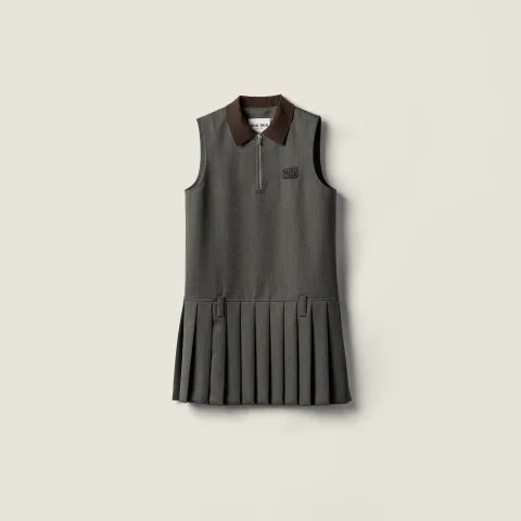 Pleated Cover fabric dress