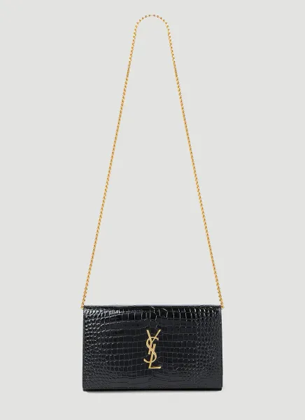 Logo Plaque Chain Wallet
