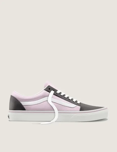 Vans Old Skool Suede Stripe Trainers Grey Mix