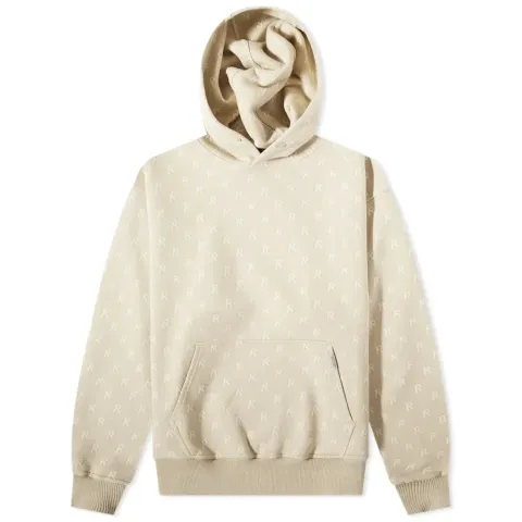 Intarsia Initial Hoodie