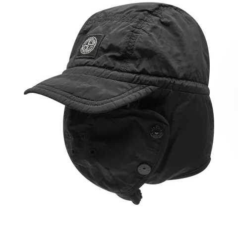 Nylon Metal Logo Cap