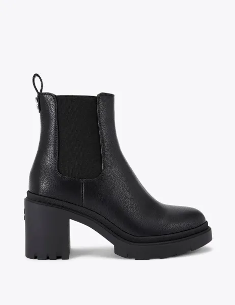Carvela Block Heel Ankle Boots Black