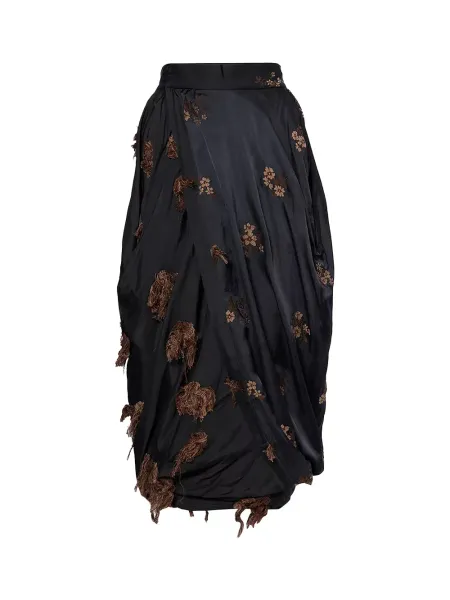 Gink Skirt Black / Tan