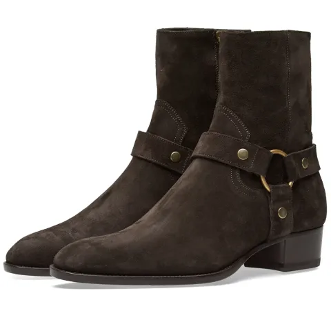 Wyatt Harness Suede Boot