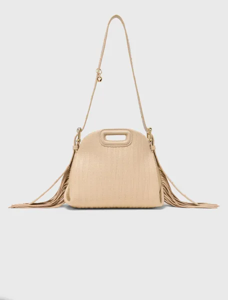 Stitched leather mini Miss M bag