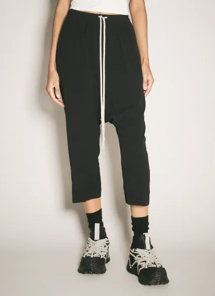 Drawstring Cropped Pants